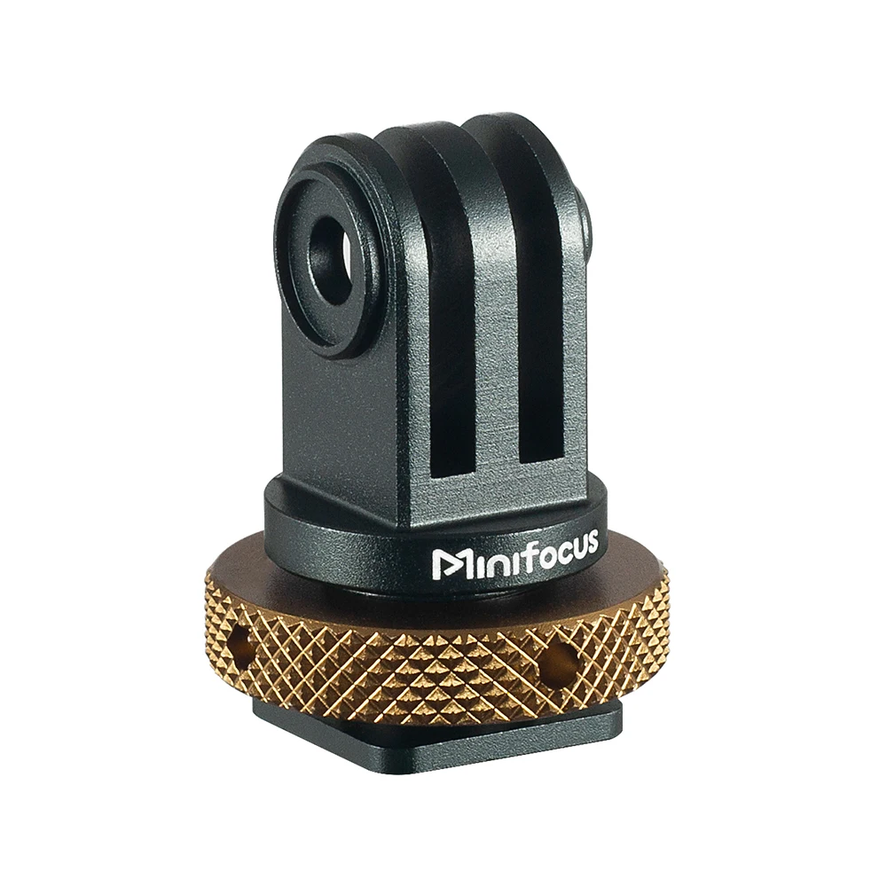 Adaptador de aluminio de hot shoe a GoPro