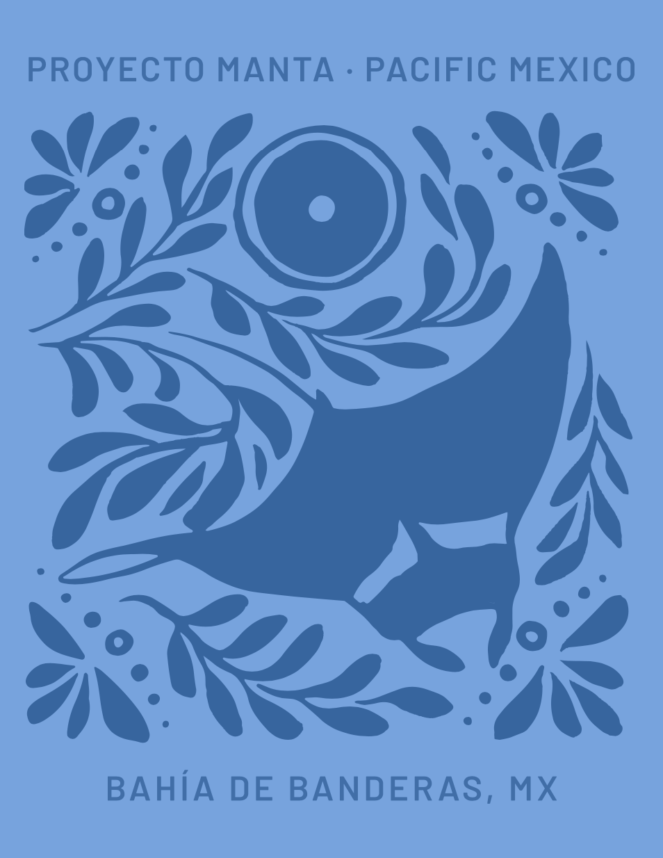 Playera Proyecto Manta Pacífico Mexicano