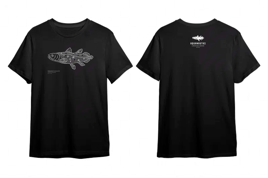 Playera Aquanautas - Celacanto al frente