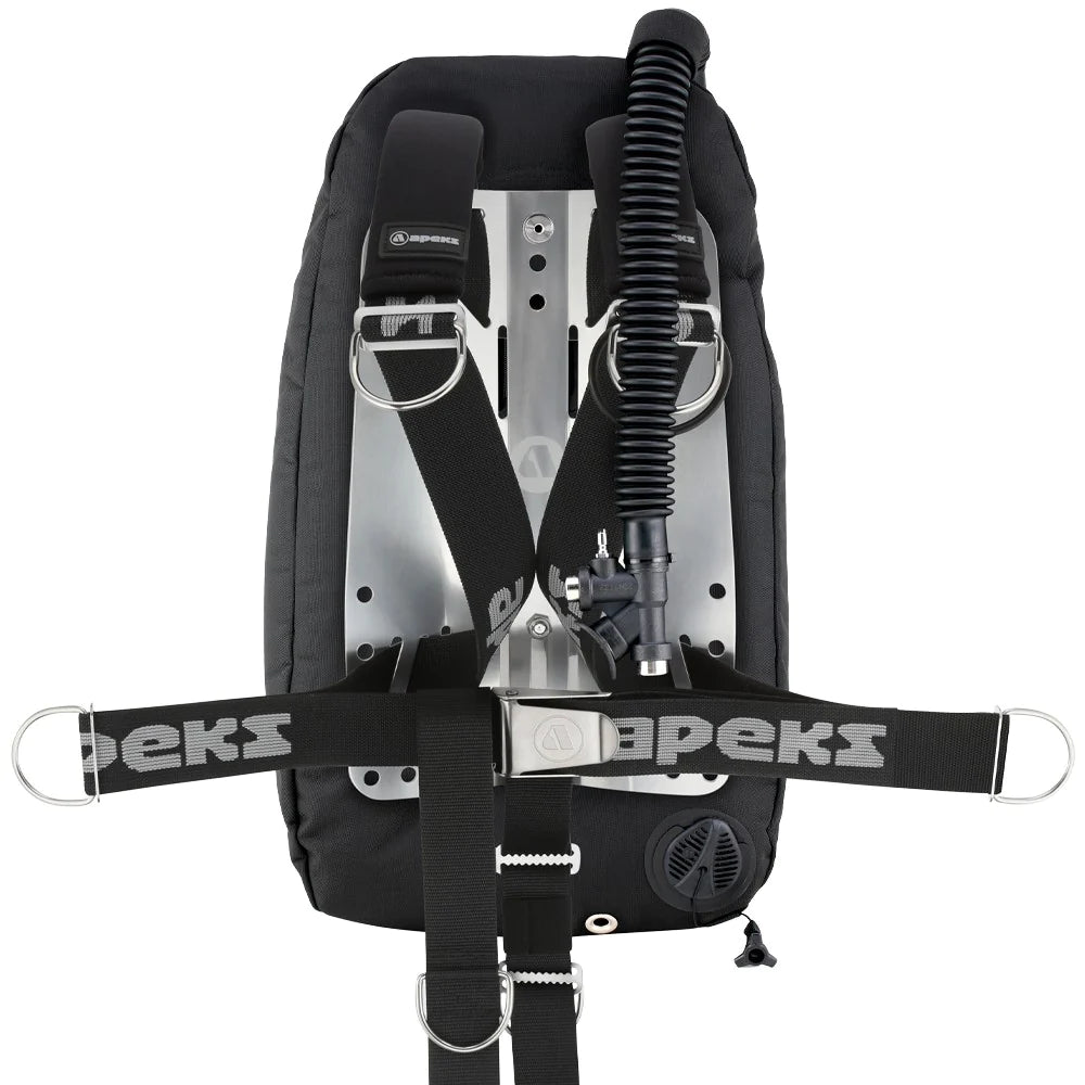 Paquete Ala WTX-18 + Backplate acero inoxidable + Arnés