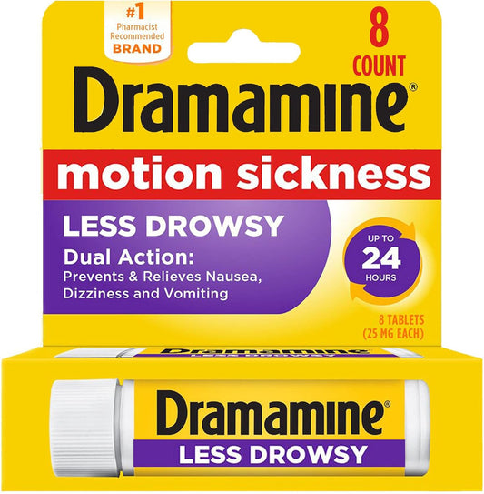 Dramamine - Less drowsy