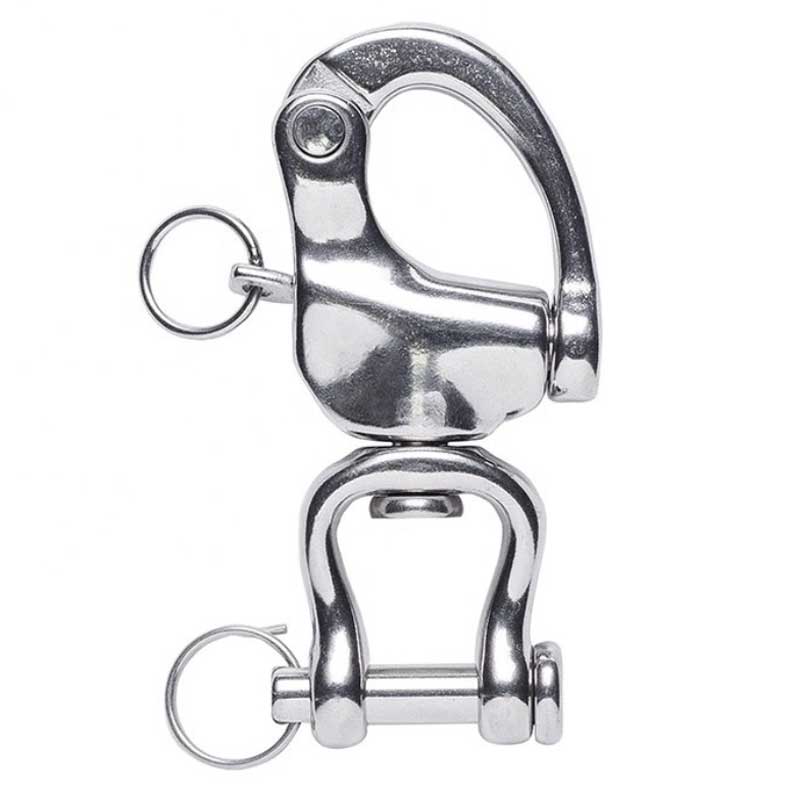 Grillete giratorio quick release para lanyard